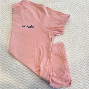 Columbia Kids Light Pink Pajama Set